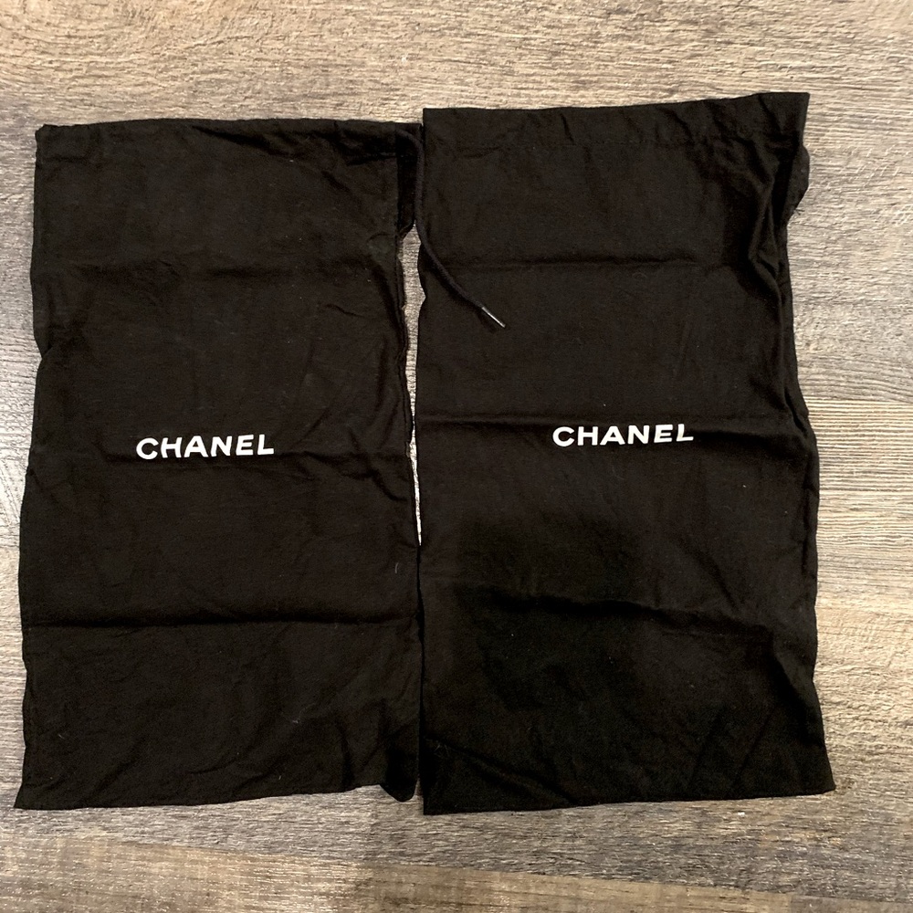Chanel dust bag x 2